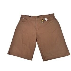 Knockout Denim Shorts Mens 48 Brown Baggy Y2K Skate Streetwear New‎ With Tags